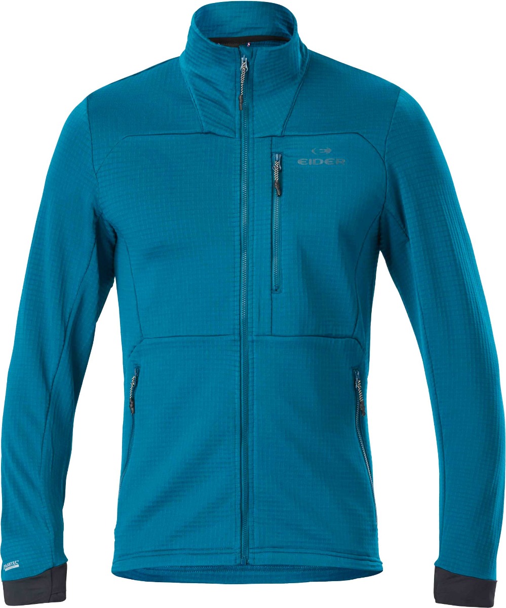 Polaire L.L.Bean Polartec Bleu Marine – Homme Taille L, Fermeture éclair, Style Gorpcore/extérieur